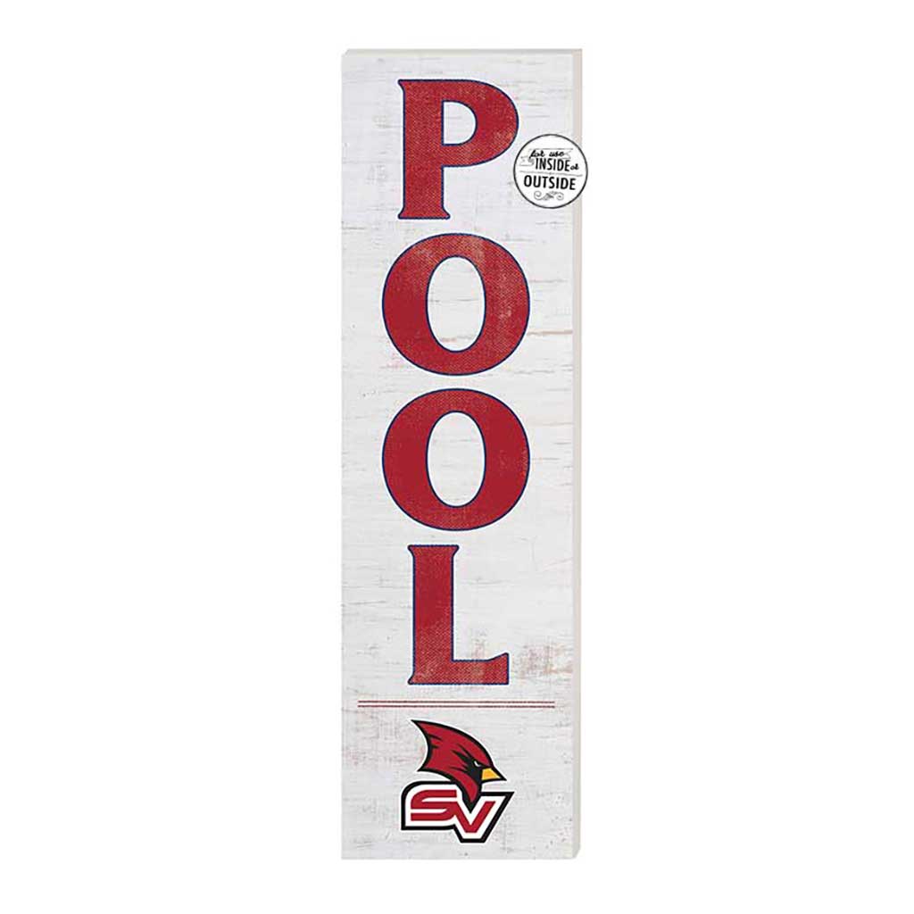 10x35 Indoor Outdoor Sign Pool Saginaw Valley State University Cardinals