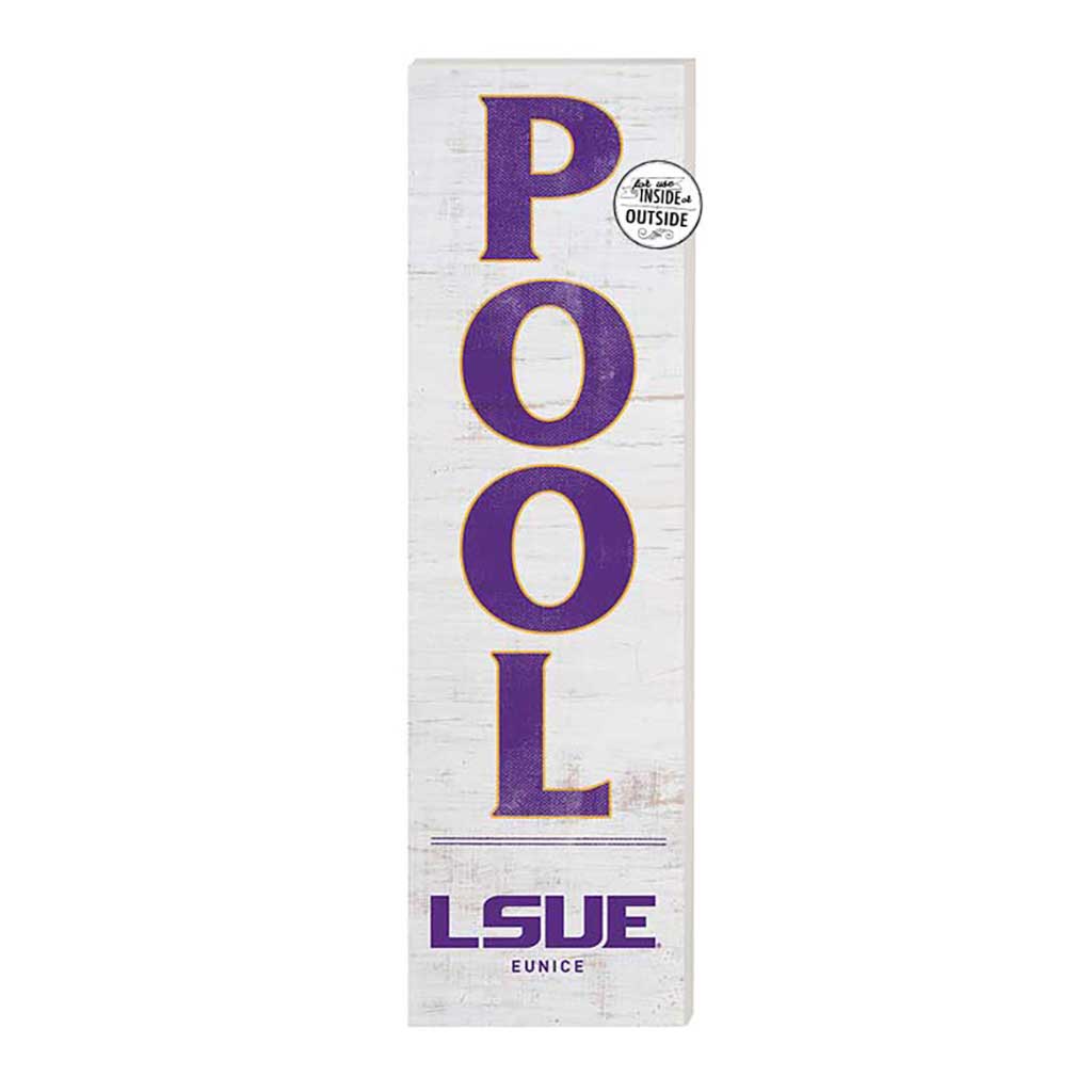 10x35 Indoor Outdoor Sign Pool LSU Eunice Bengals