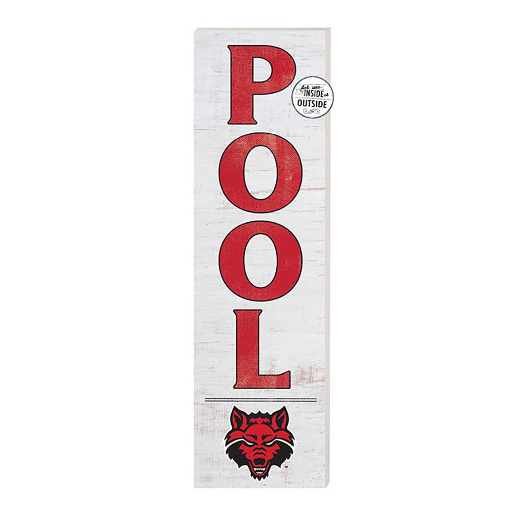 10x35 Indoor Outdoor Sign Pool Arkansas State Red Wolves
