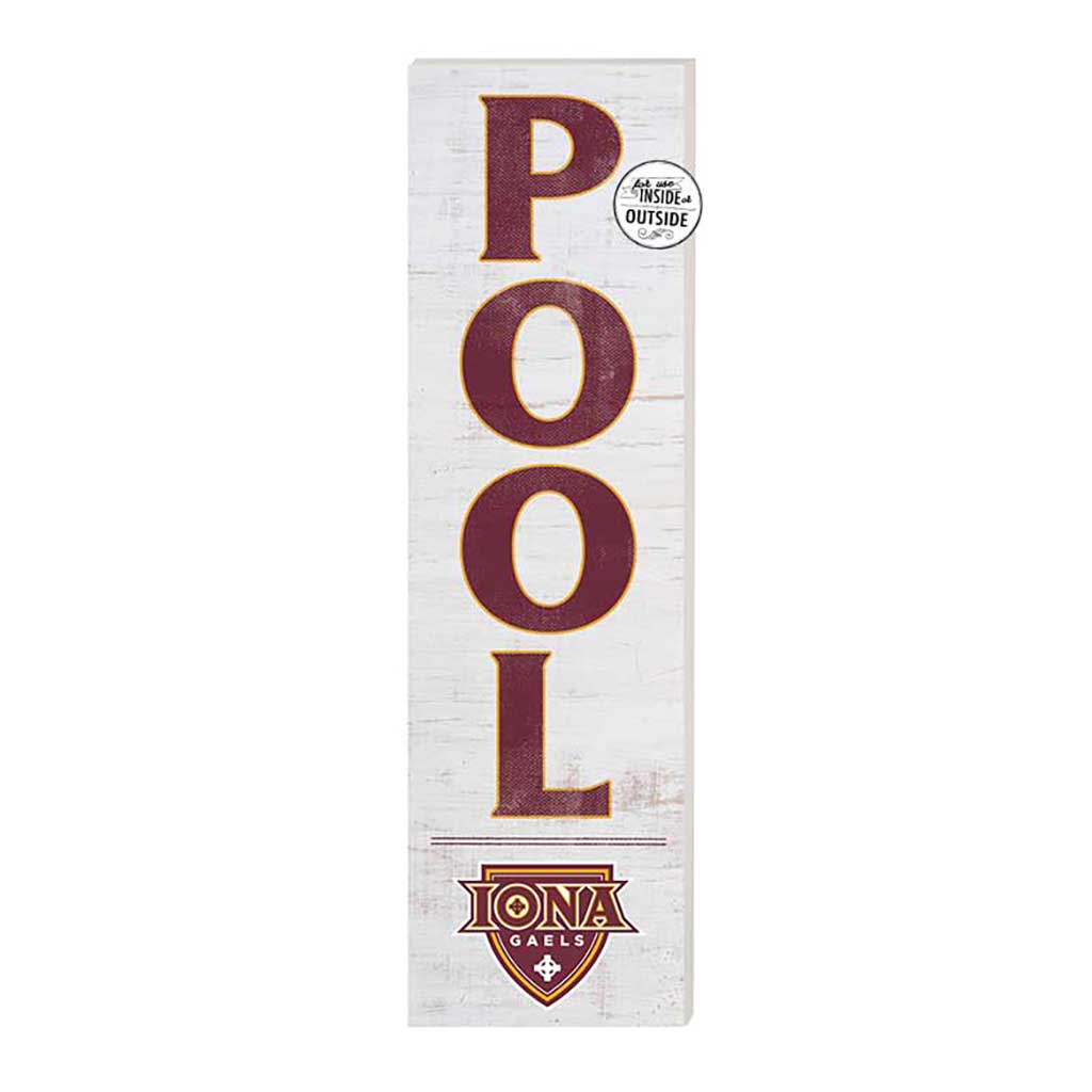 10x35 Indoor Outdoor Sign Pool Iona College Gaels