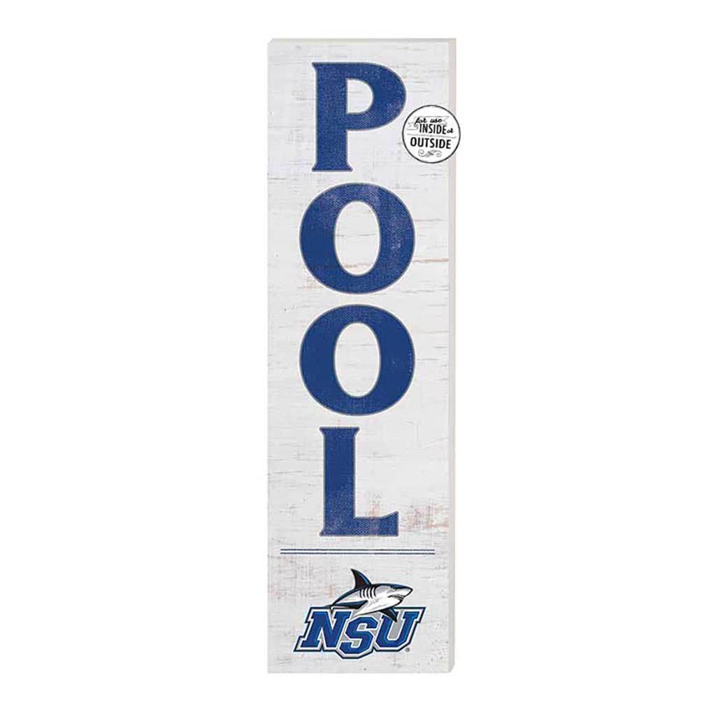 10x35 Indoor Outdoor Sign Pool Nova Southeastern University Sharks