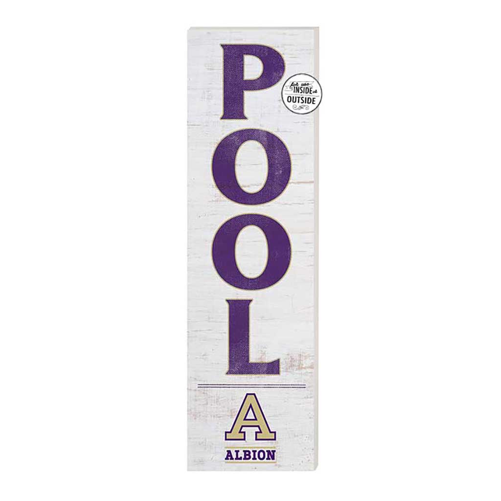 10x35 Indoor Outdoor Sign Pool Albion College Britons