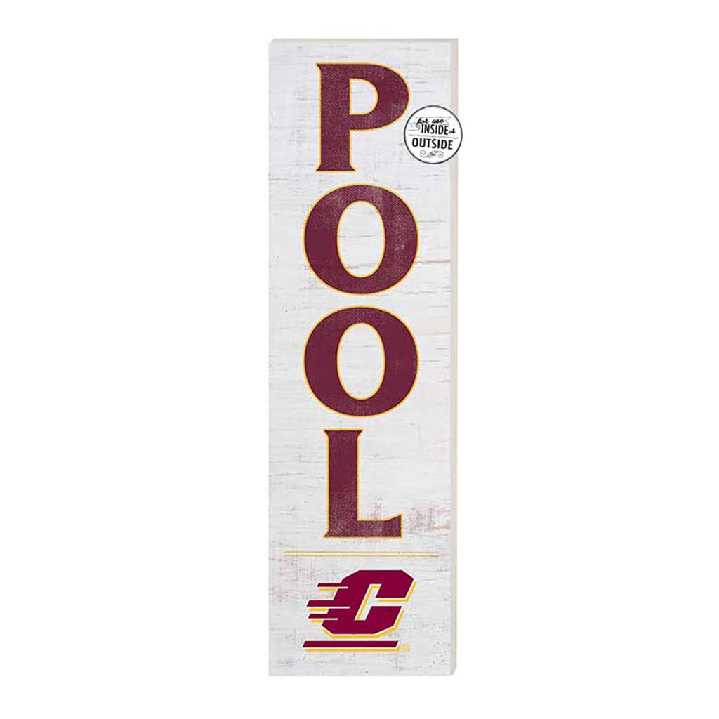 10x35 Indoor Outdoor Sign Pool Central Michigan Chippewas