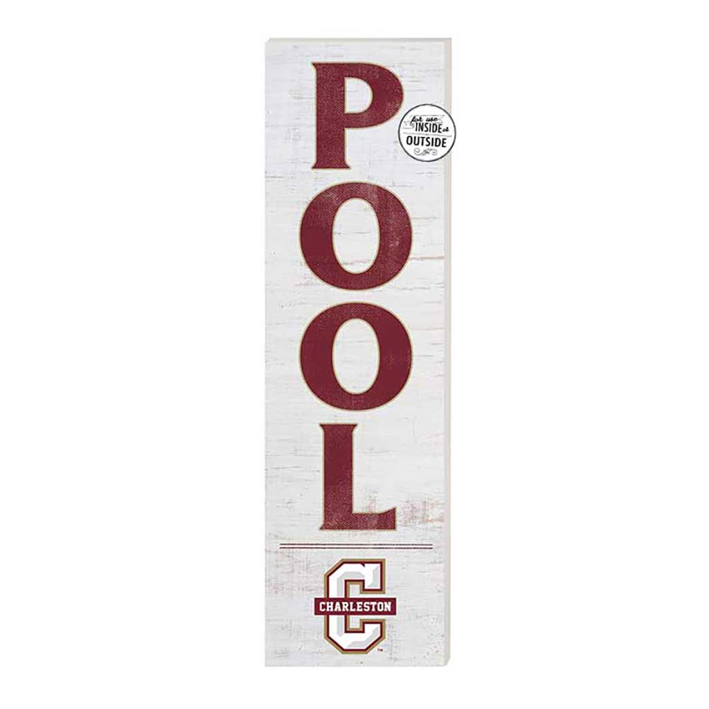 10x35 Indoor Outdoor Sign Pool Charleston College Cougars