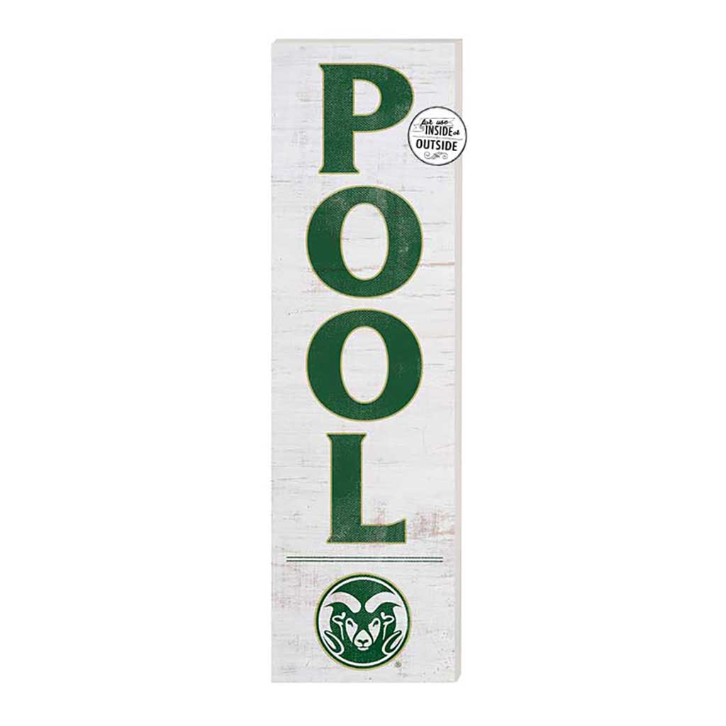 10x35 Indoor Outdoor Sign Pool Colorado State-Ft. Collins Rams