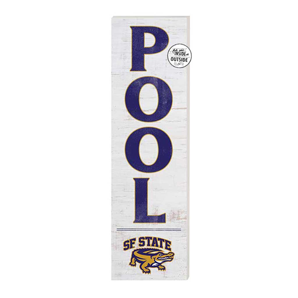 10x35 Indoor Outdoor Sign Pool San Francisco State Gators