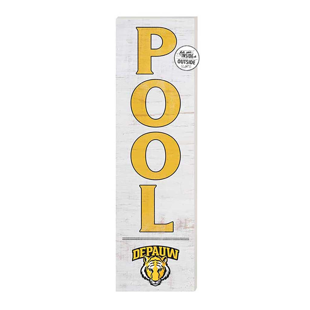 10x35 Indoor Outdoor Sign Pool Depauw Tigers