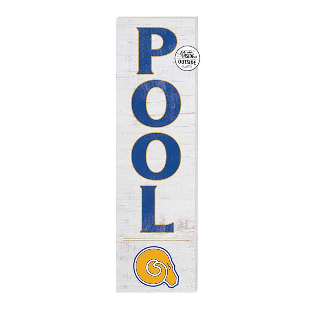 10x35 Indoor Outdoor Sign Pool Albany State University Golden Rams
