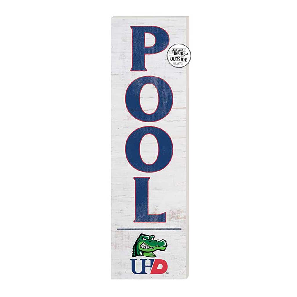 10x35 Indoor Outdoor Sign Pool University of Houston - Downtown Gators