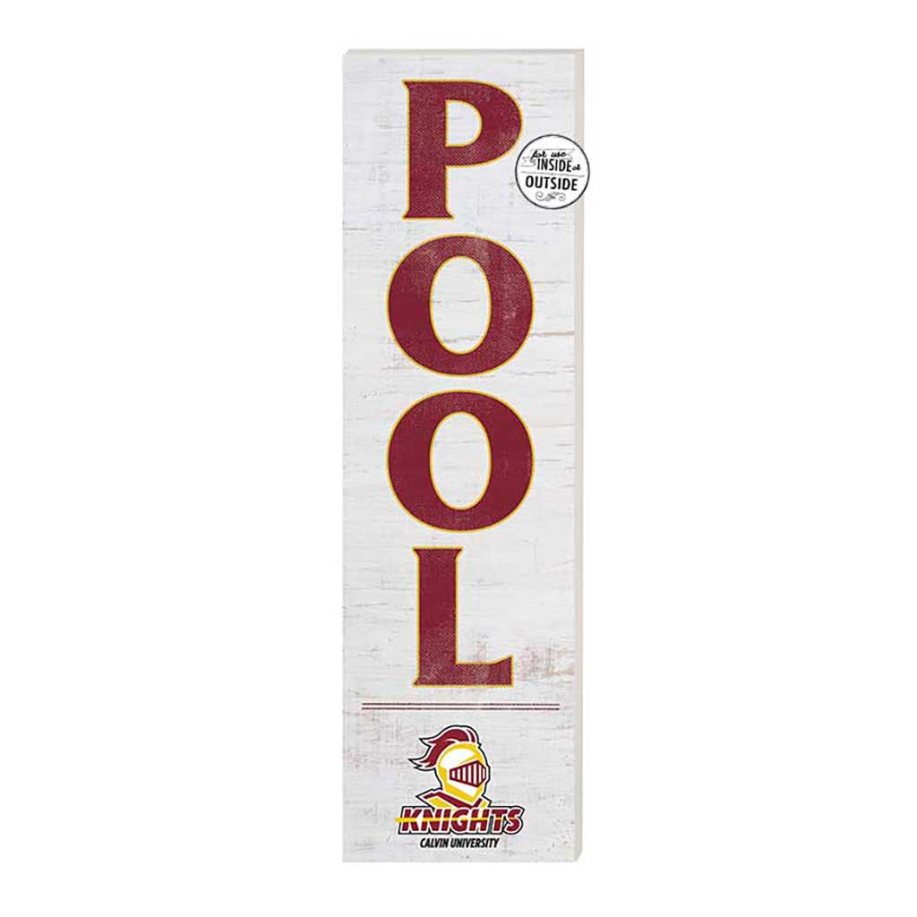 10x35 Indoor Outdoor Sign Pool Calvin University Knights