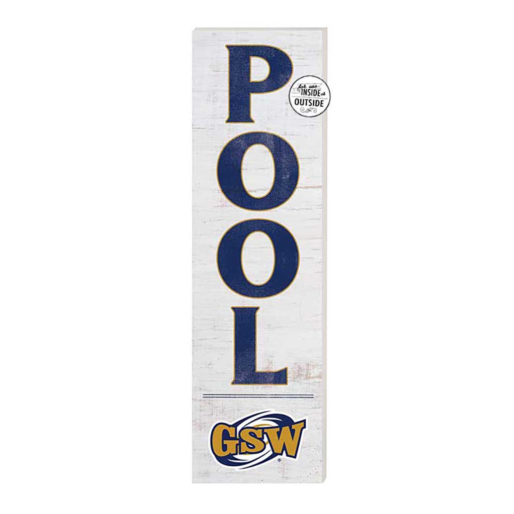 10x35 Indoor Outdoor Sign Pool Georgia Southwestern State Hurricanes