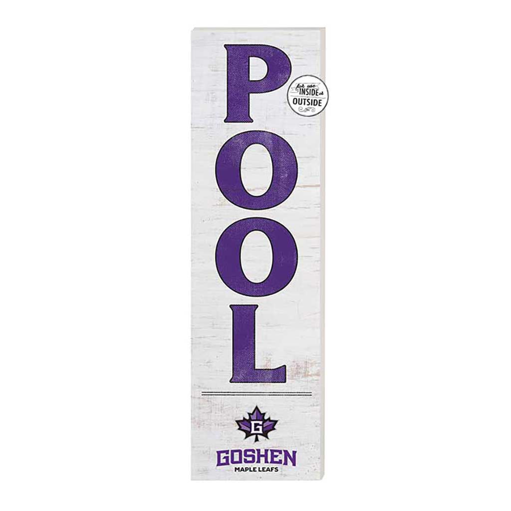 10x35 Indoor Outdoor Sign Pool Goshen College Maple Leafs