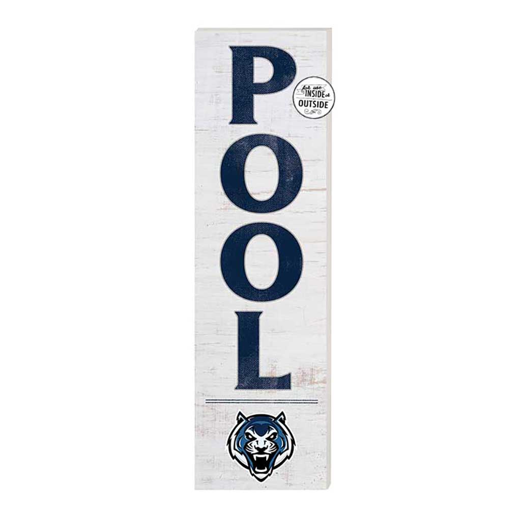 10x35 Indoor Outdoor Sign Pool Lincoln University Blue Tigers