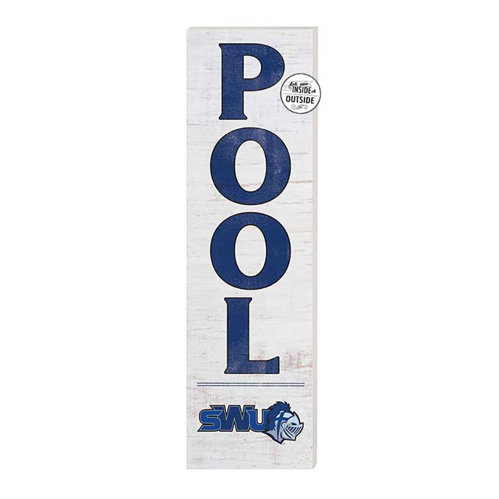 10x35 Indoor Outdoor Sign Pool Southern Wesleyan Warriors