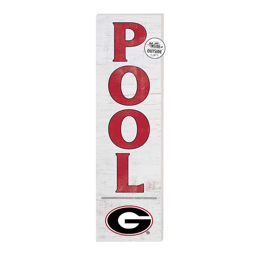 10x35 Indoor Outdoor Sign Pool Georgia Bulldogs