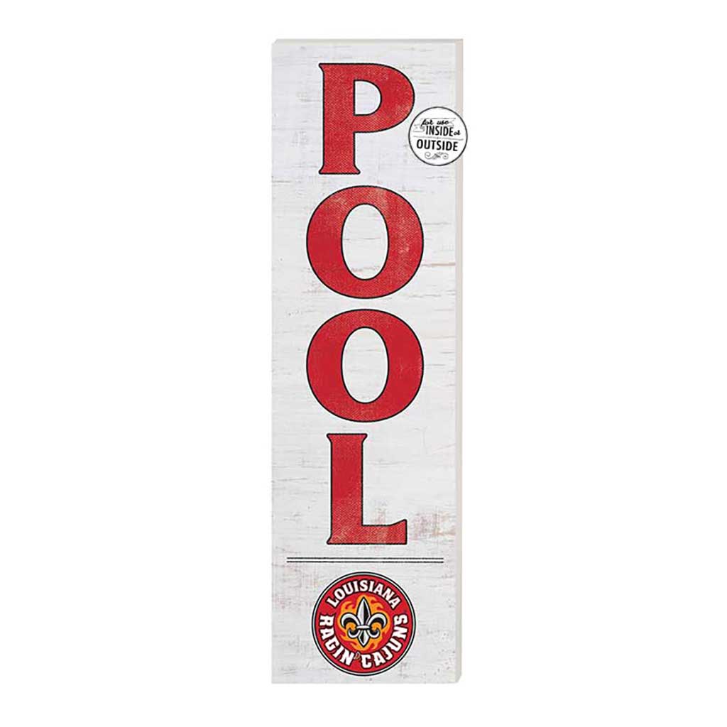 10x35 Indoor Outdoor Sign Pool Louisiana State Lafayette Ragin Cajuns