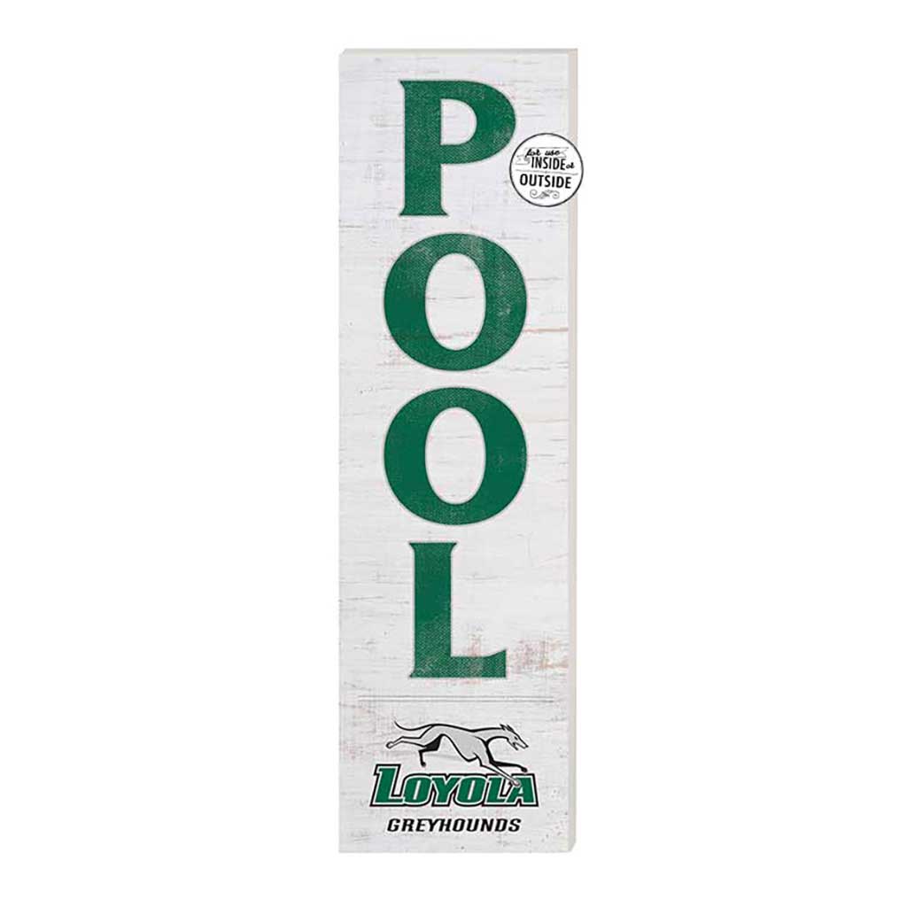 10x35 Indoor Outdoor Sign Pool Loyola University Greyhounds
