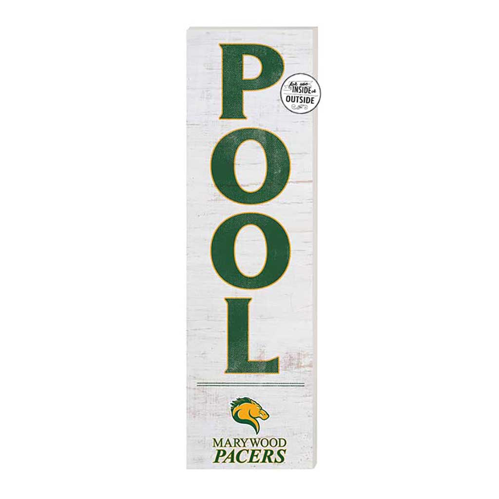 10x35 Indoor Outdoor Sign Pool Marywood University Pacers