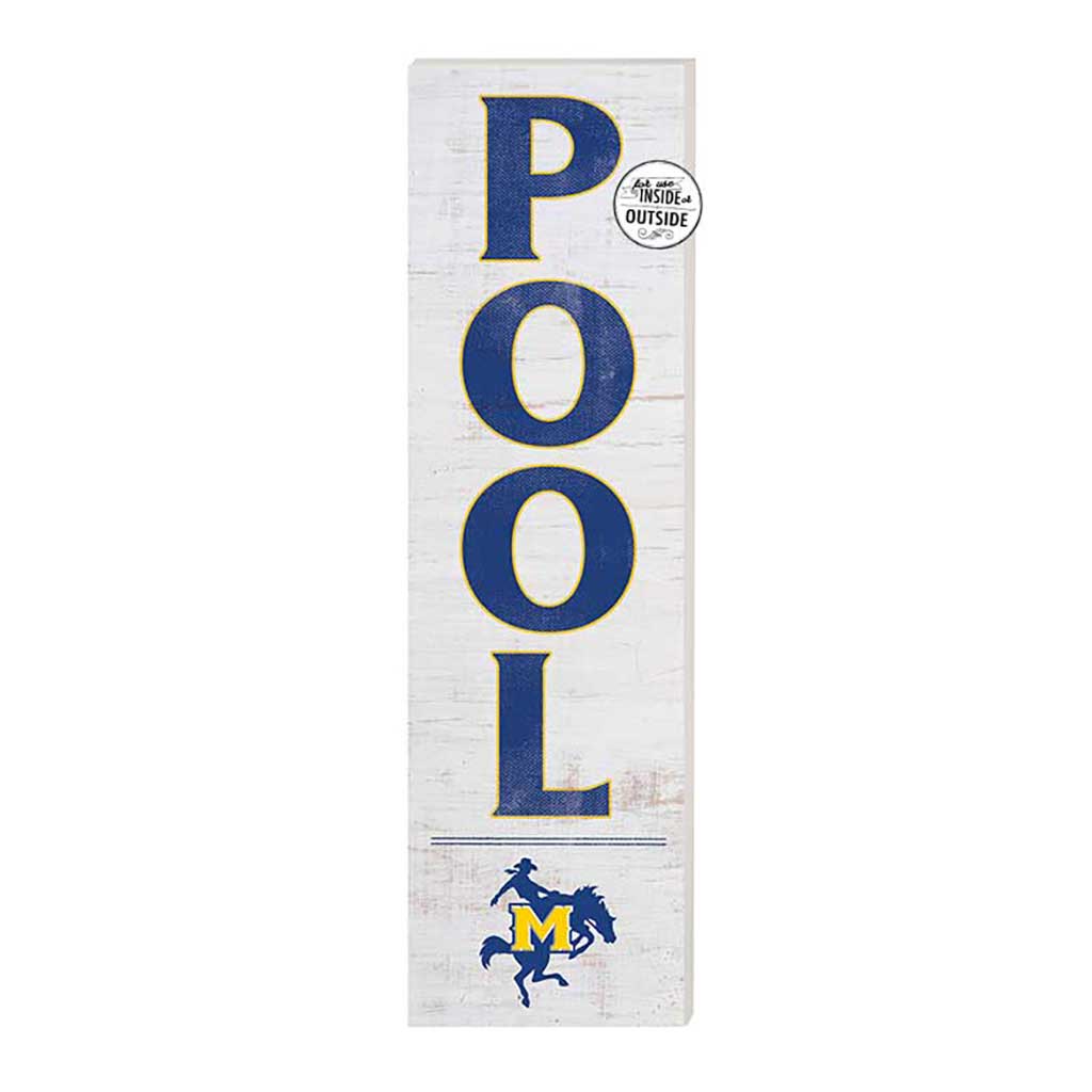 10x35 Indoor Outdoor Sign Pool McNeese State Cowboys