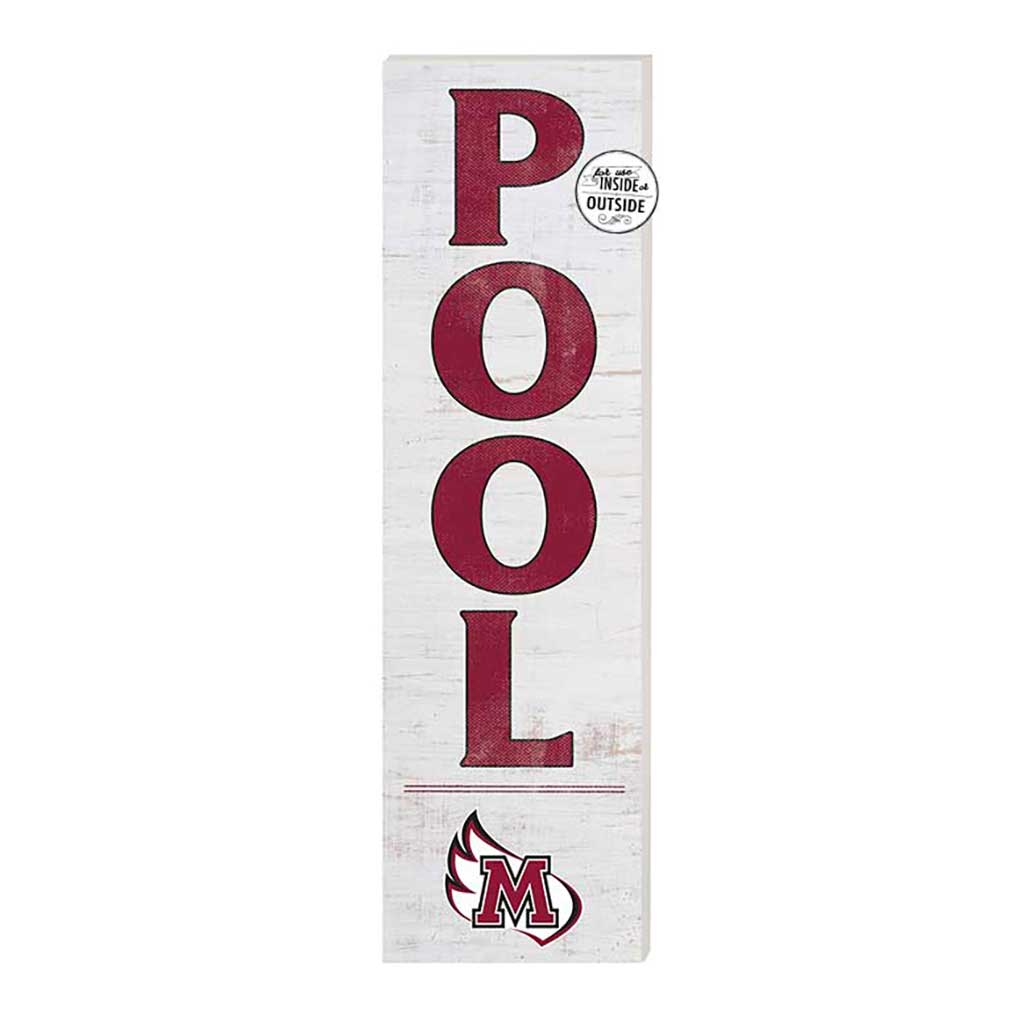 10x35 Indoor Outdoor Sign Pool Meredith College Avenging Angels