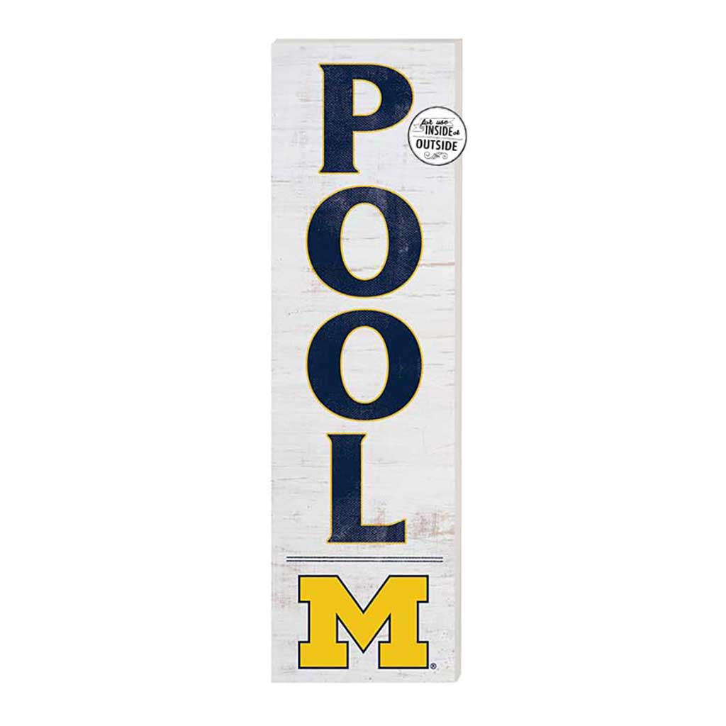 10x35 Indoor Outdoor Sign Pool Michigan Wolverines