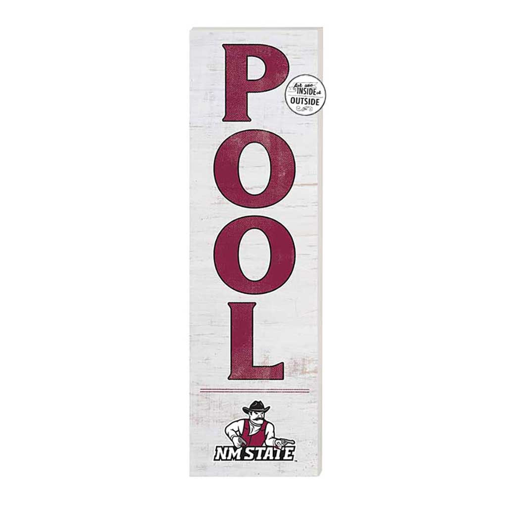 10x35 Indoor Outdoor Sign Pool New Mexico State Aggies