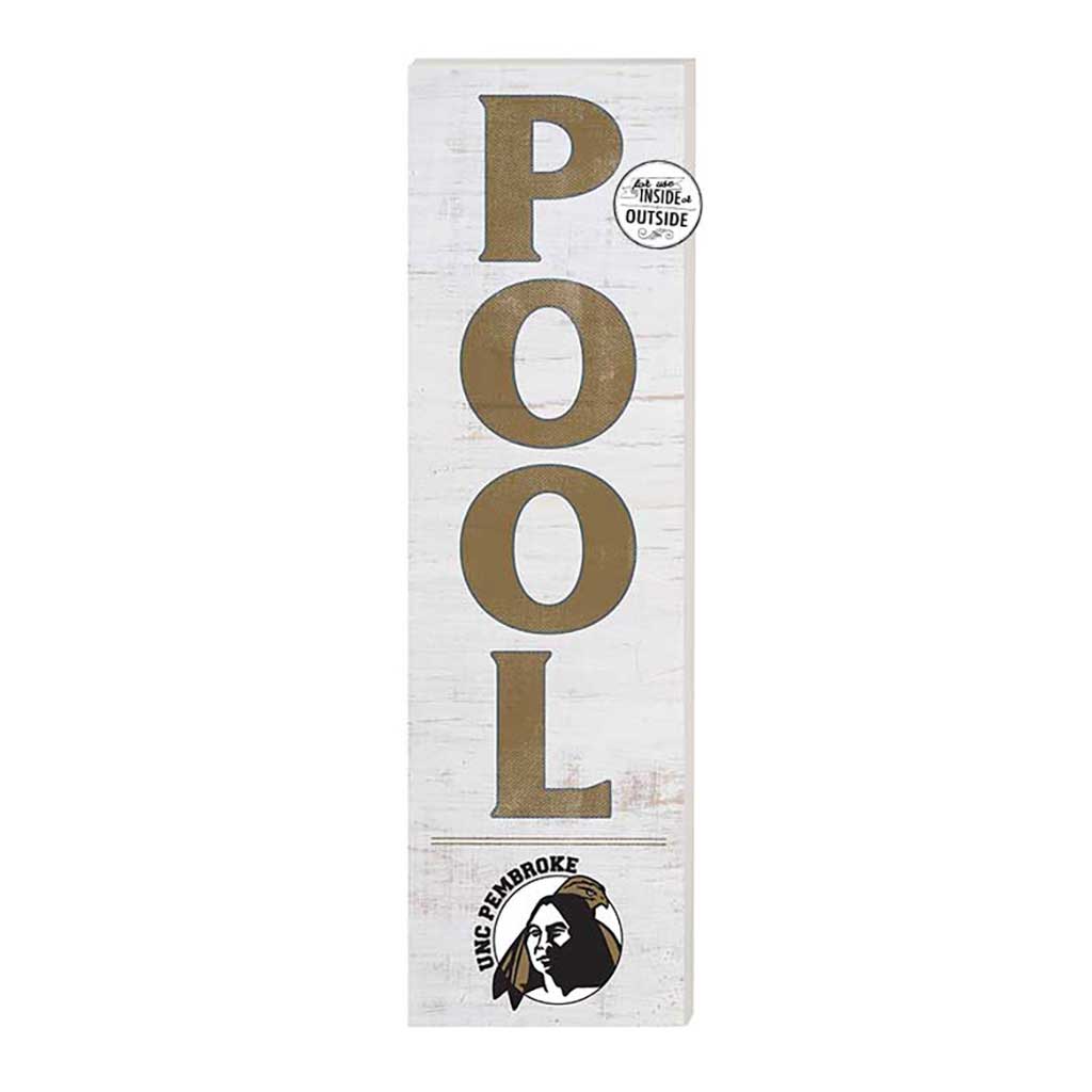 10x35 Indoor Outdoor Sign Pool North Carolina (Pembroke) Braves