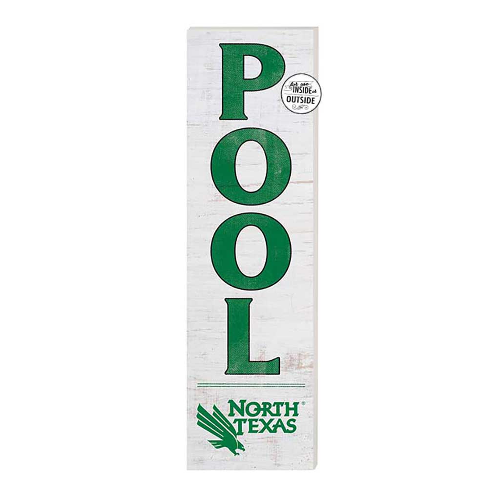 10x35 Indoor Outdoor Sign Pool North Texas Mean Green