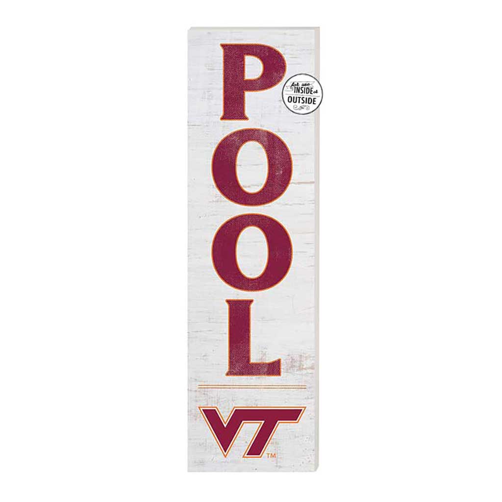 10x35 Indoor Outdoor Sign Pool Virginia Tech Hokies