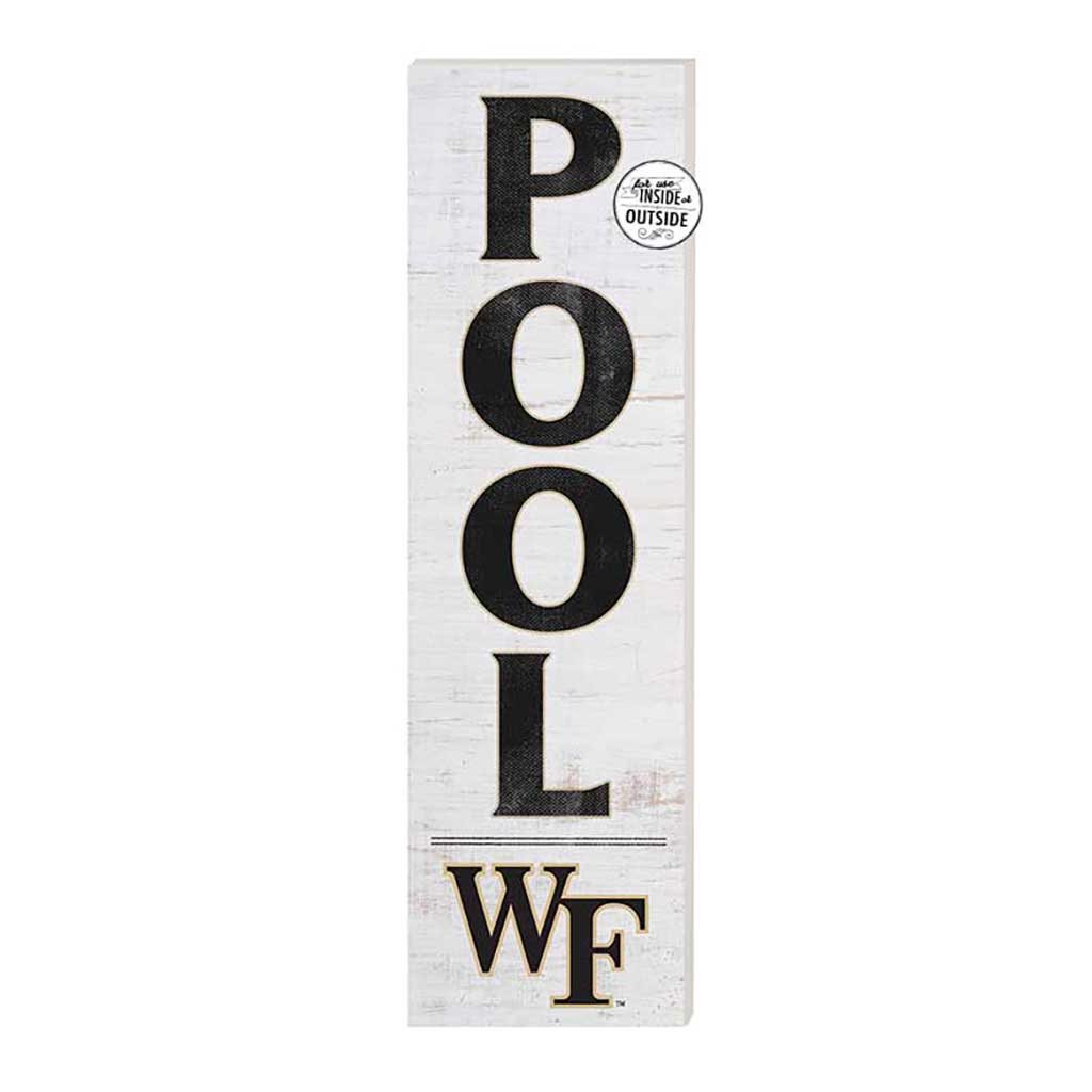 10x35 Indoor Outdoor Sign Pool Wake Forest Demon Deacons