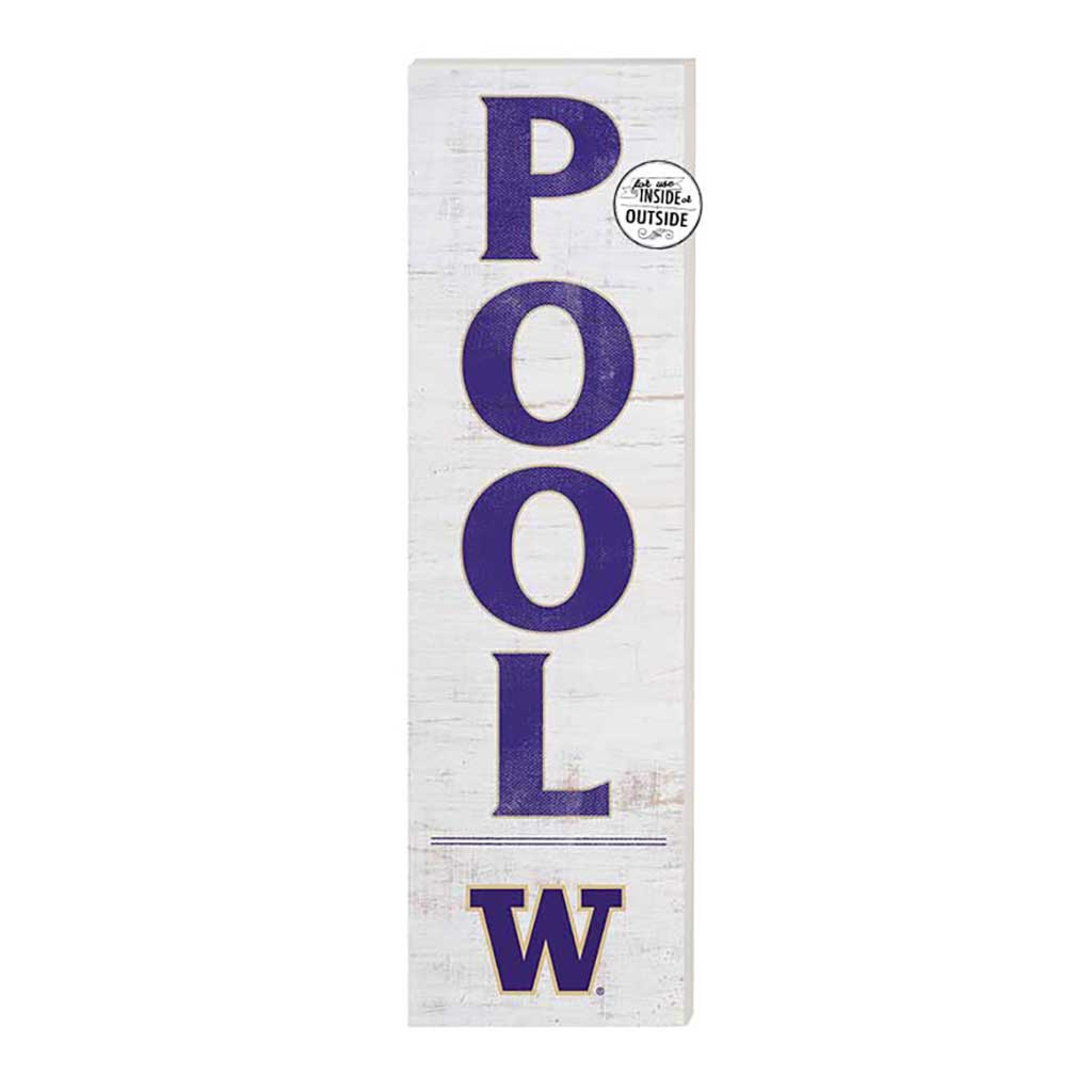 10x35 Indoor Outdoor Sign Pool Washington Huskies