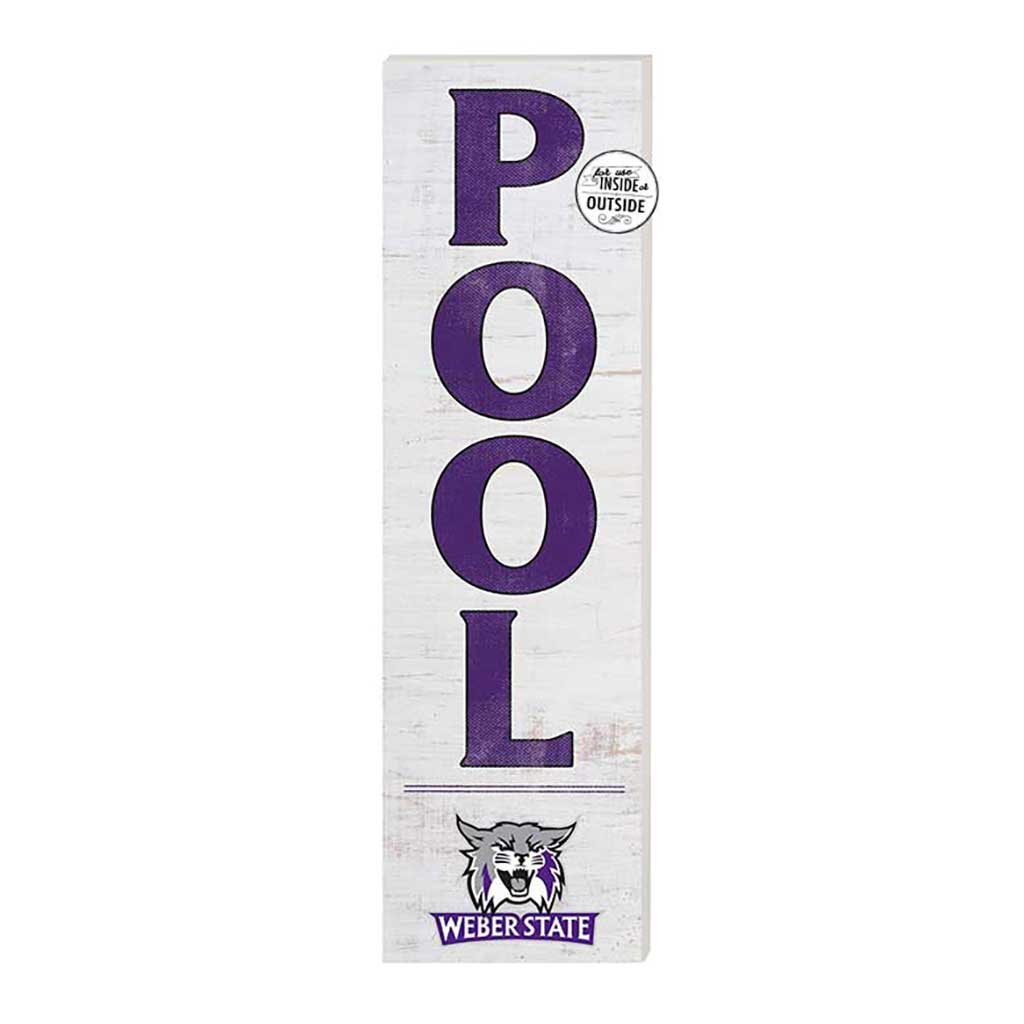 10x35 Indoor Outdoor Sign Pool Weber State Wildcats