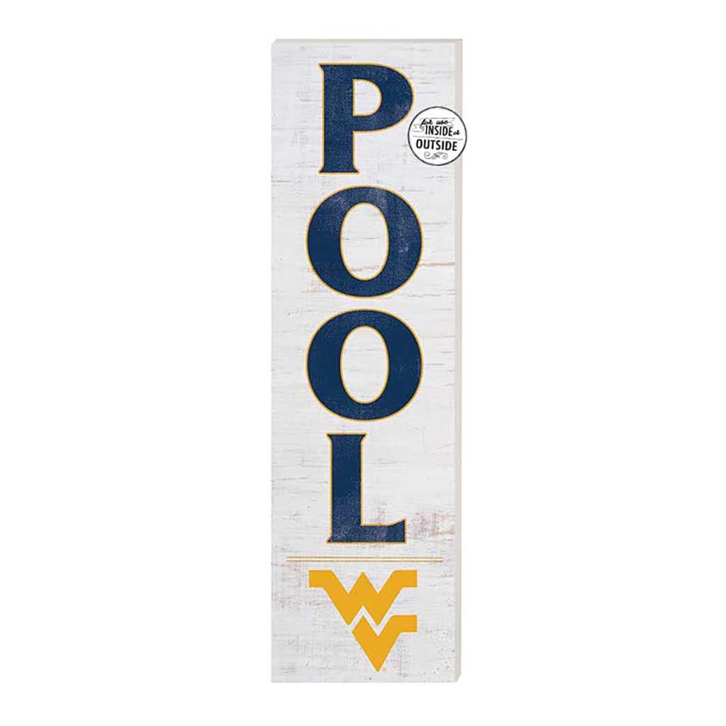 10x35 Indoor Outdoor Sign Pool West Virginia Mountaineers