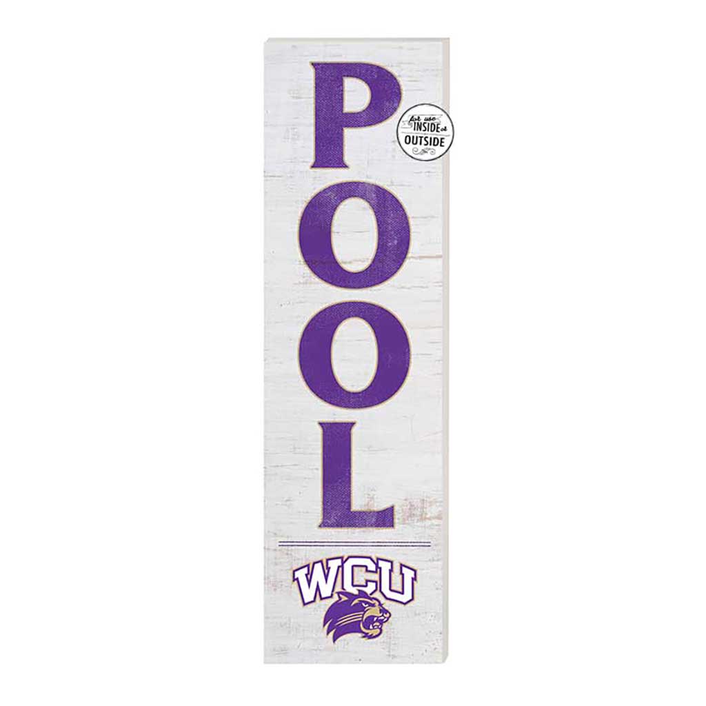 10x35 Indoor Outdoor Sign Pool Western Carolina Catamounts