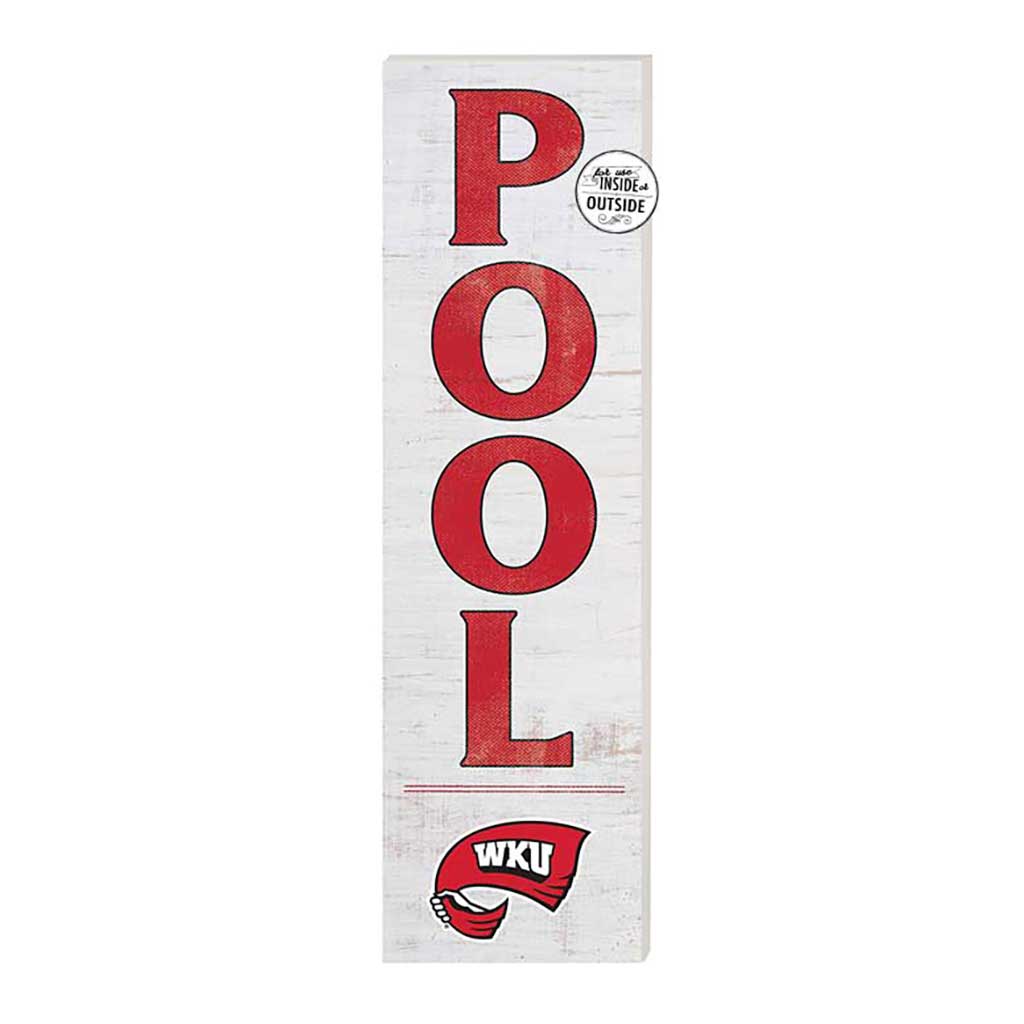 10x35 Indoor Outdoor Sign Pool Western Kentucky Hilltoppers