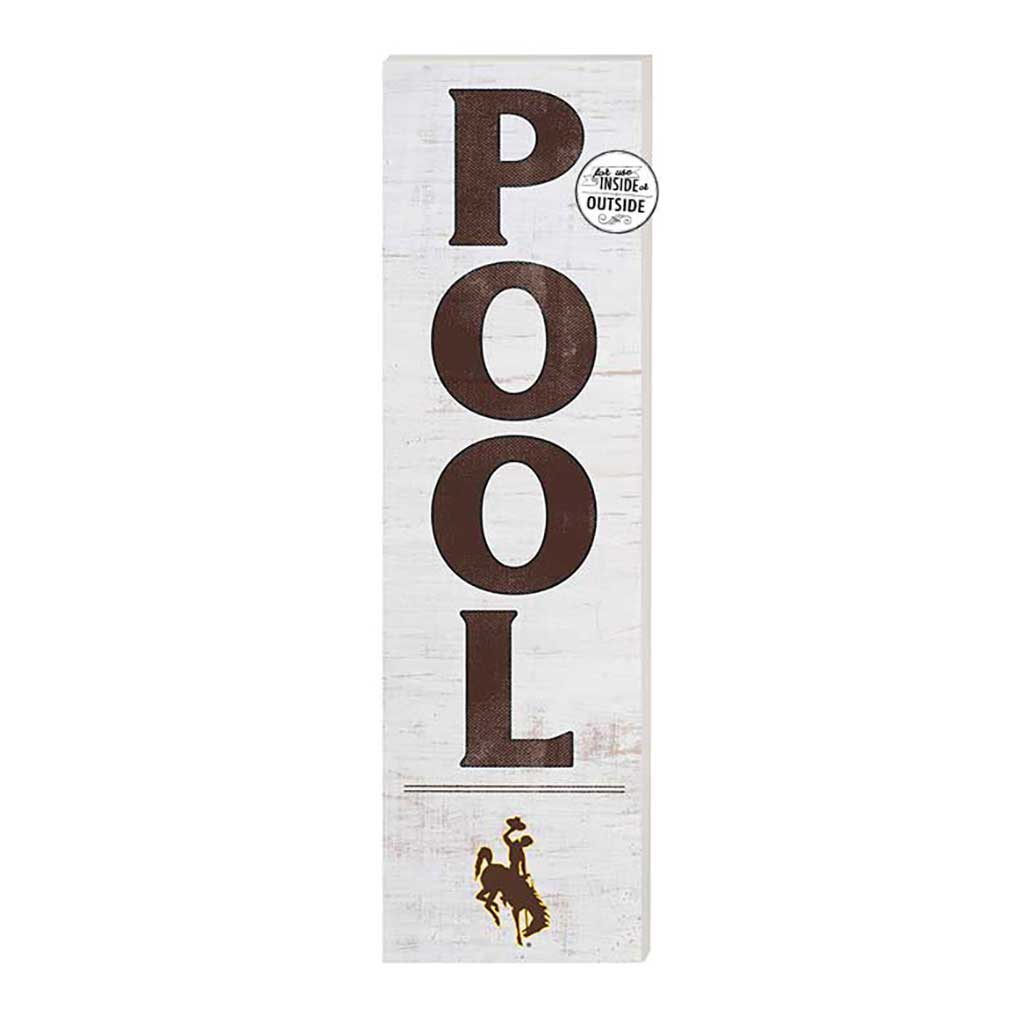 10x35 Indoor Outdoor Sign Pool Wyoming Cowboys