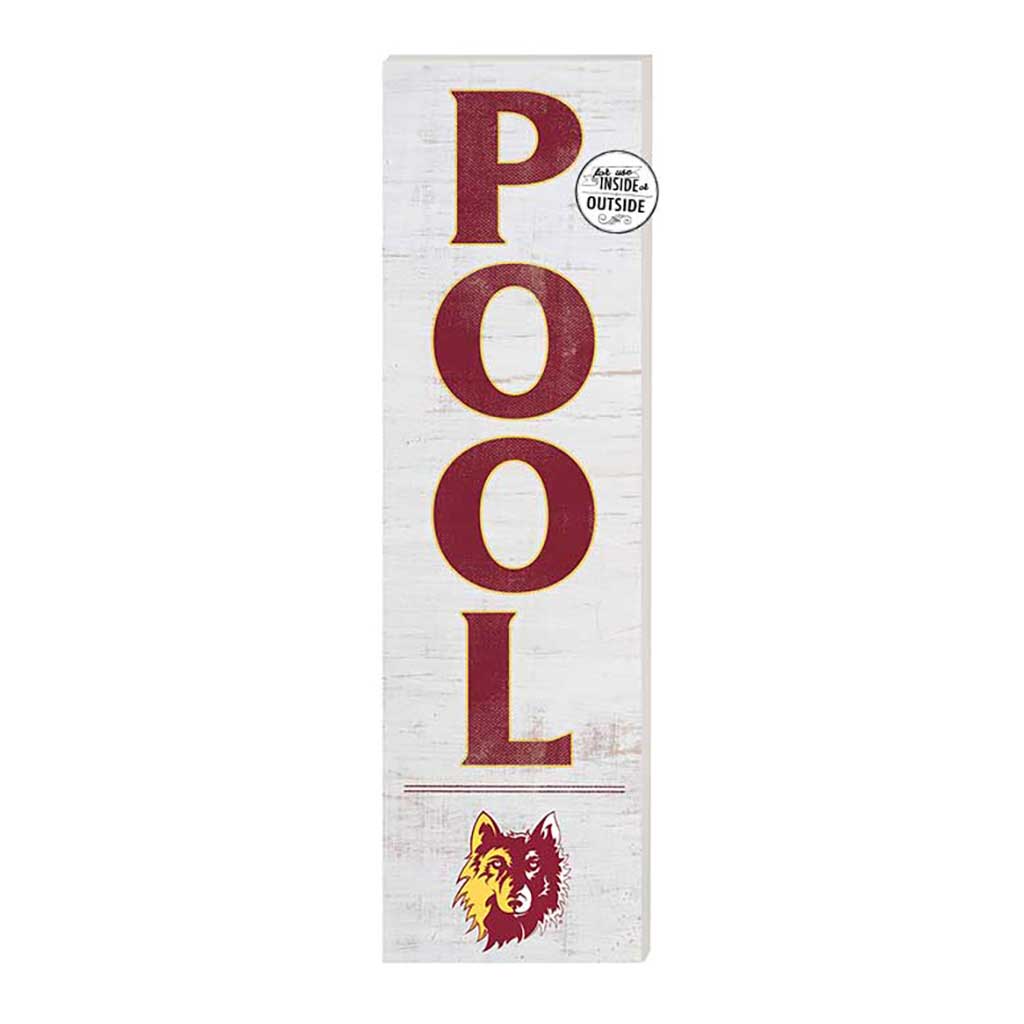 10x35 Indoor Outdoor Sign Pool Northern State University Wolves