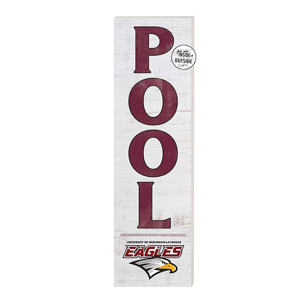 10x35 Indoor Outdoor Sign Pool University of Wisconsin La Crosse Eagles