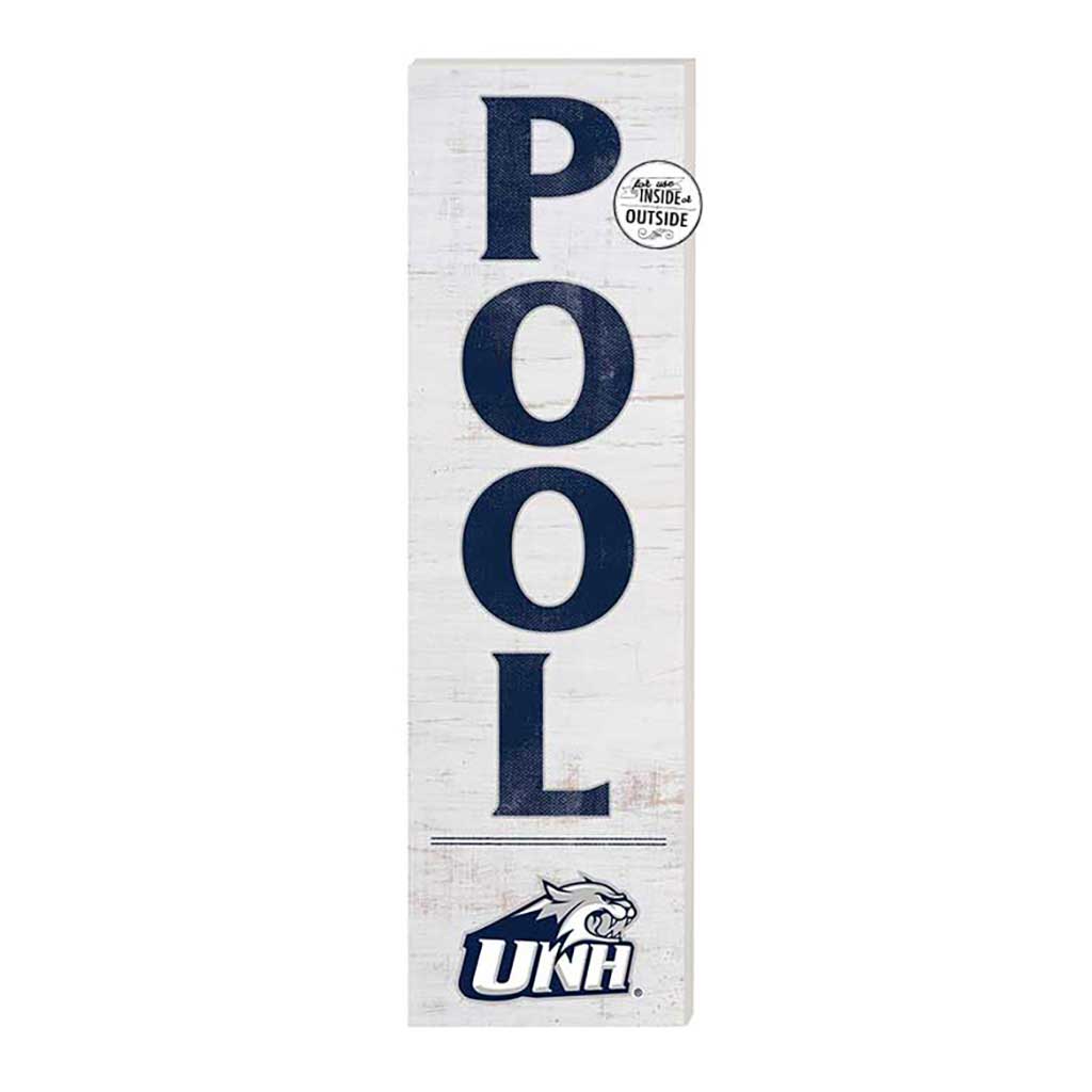 10x35 Indoor Outdoor Sign Pool University of New Hampshire Wildcats