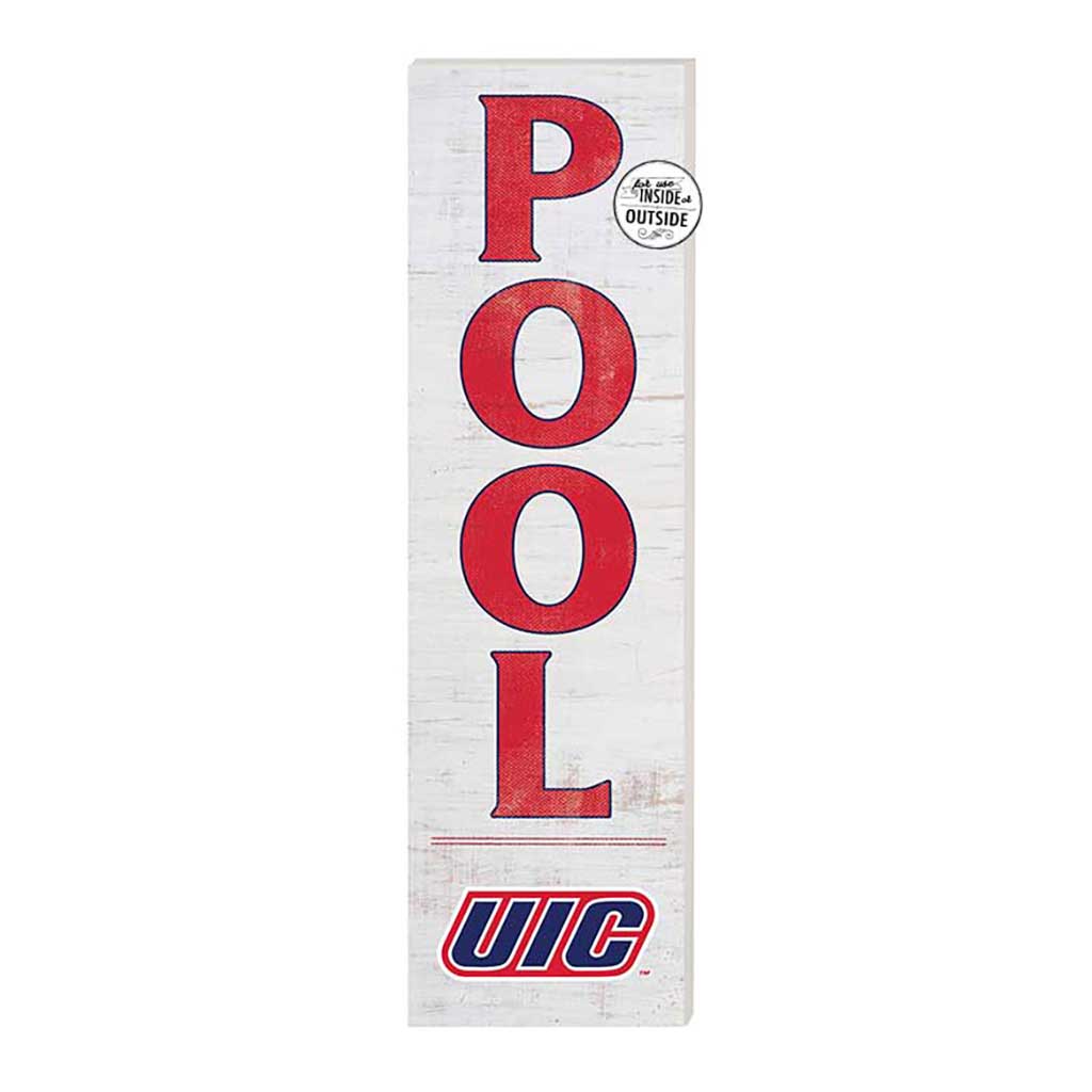 10x35 Indoor Outdoor Sign Pool Illinois Chicago Flames