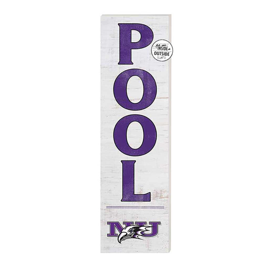 10x35 Indoor Outdoor Sign Pool Niagara University Purple Eagles