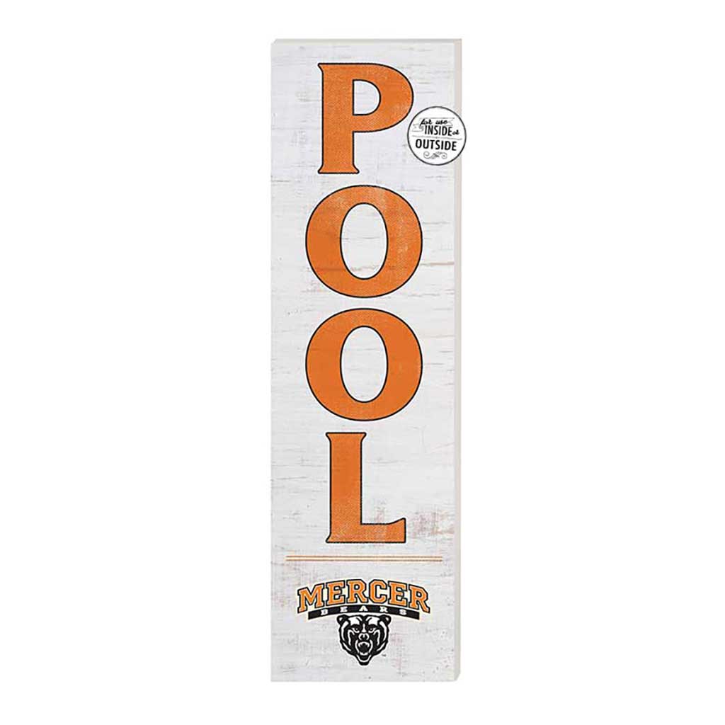 10x35 Indoor Outdoor Sign Pool Mercer Bears