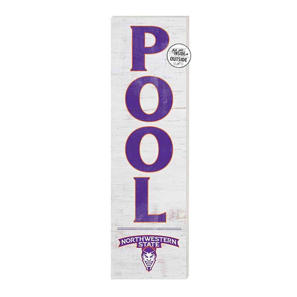 10x35 Indoor Outdoor Sign Pool Northwestern State Demons