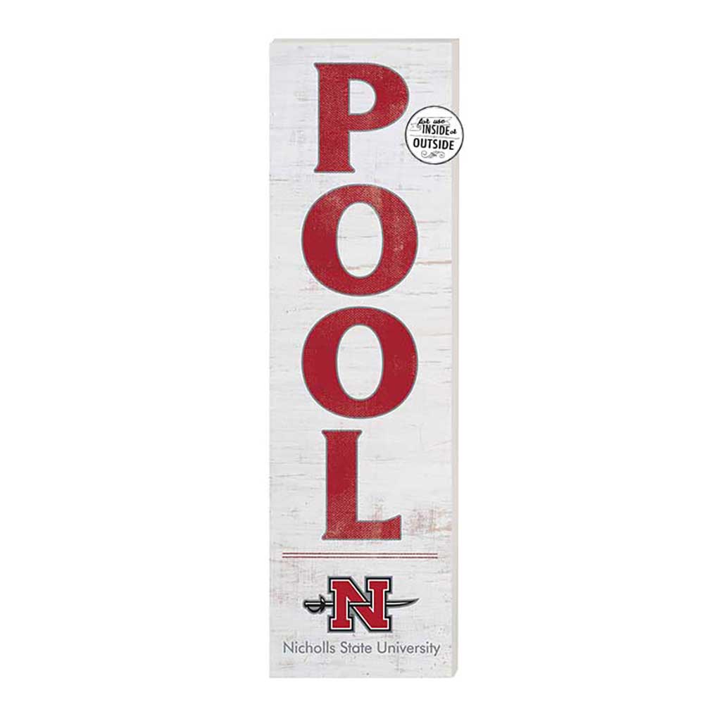 10x35 Indoor Outdoor Sign Pool Nicholls State Colonels