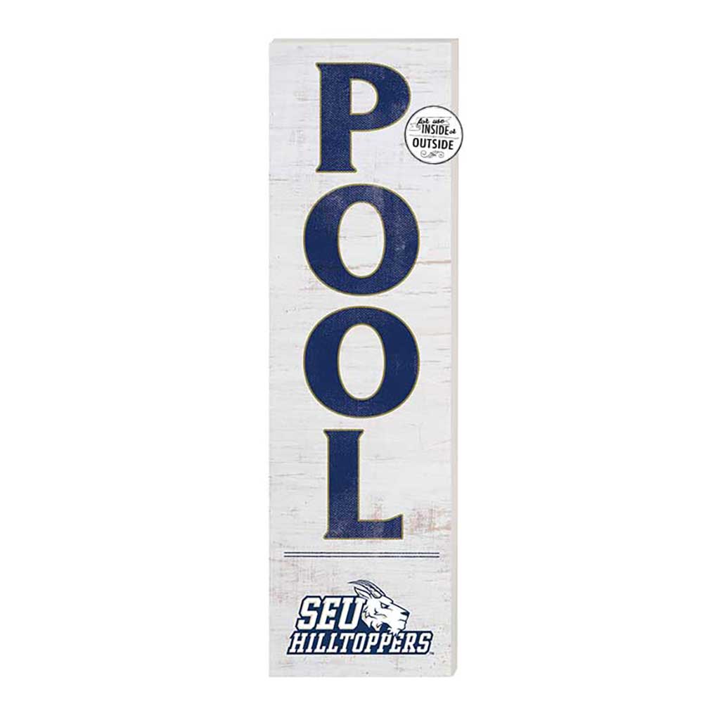 10x35 Indoor Outdoor Sign Pool St. Edwards University Hilltoppers