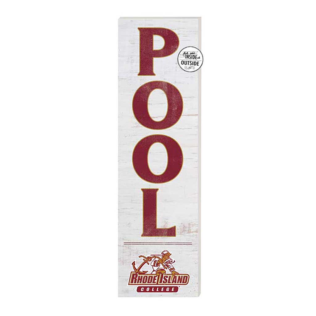 10x35 Indoor Outdoor Sign Pool Rhode Island College Anchormen