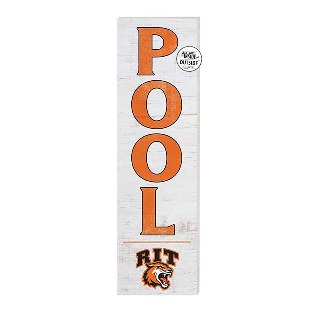 10x35 Indoor Outdoor Sign Pool Rochester Institute of Technology Tigers