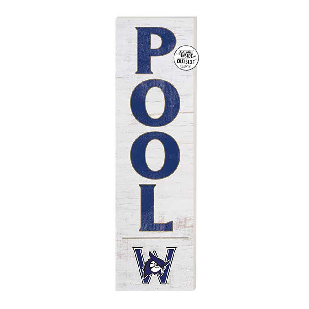 10x35 Indoor Outdoor Sign Pool Westfield State University Owls