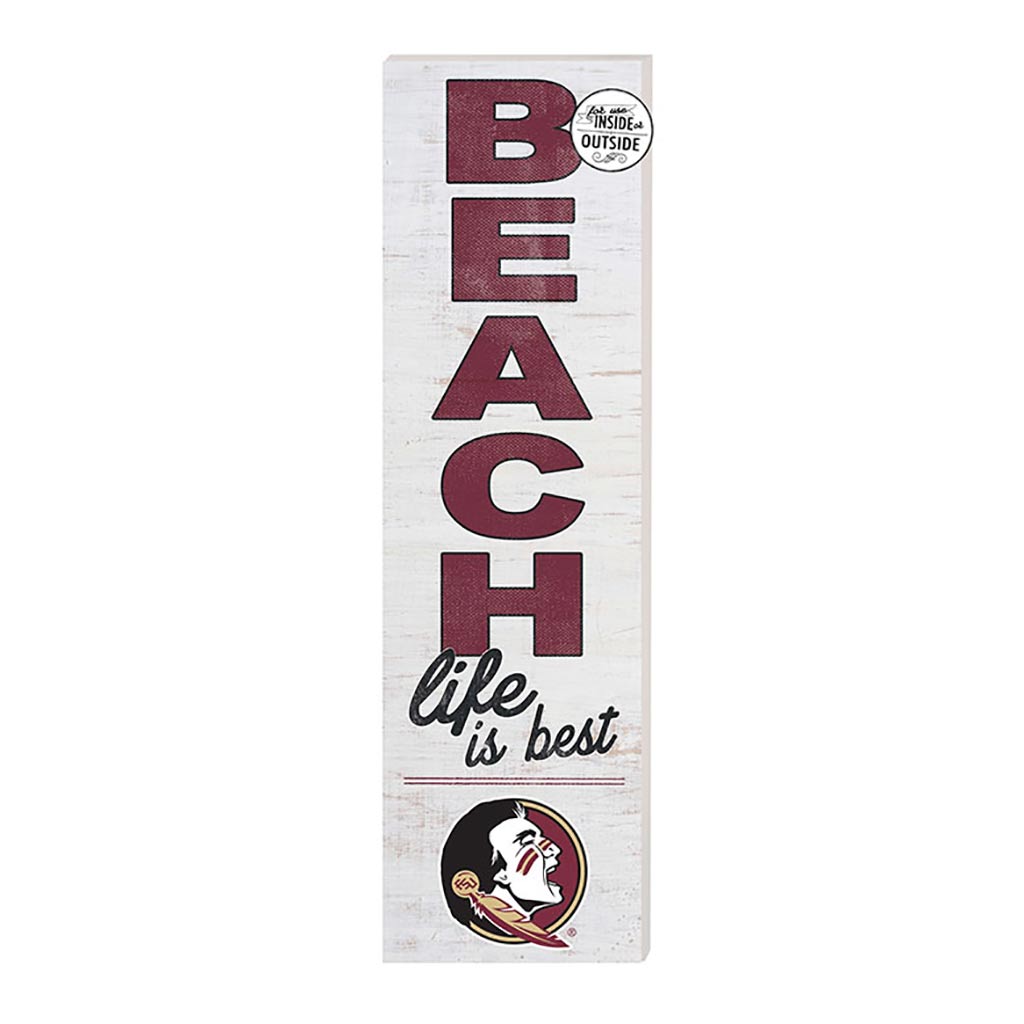 10x35 Indoor Outdoor Sign Beach Life Florida State Seminoles