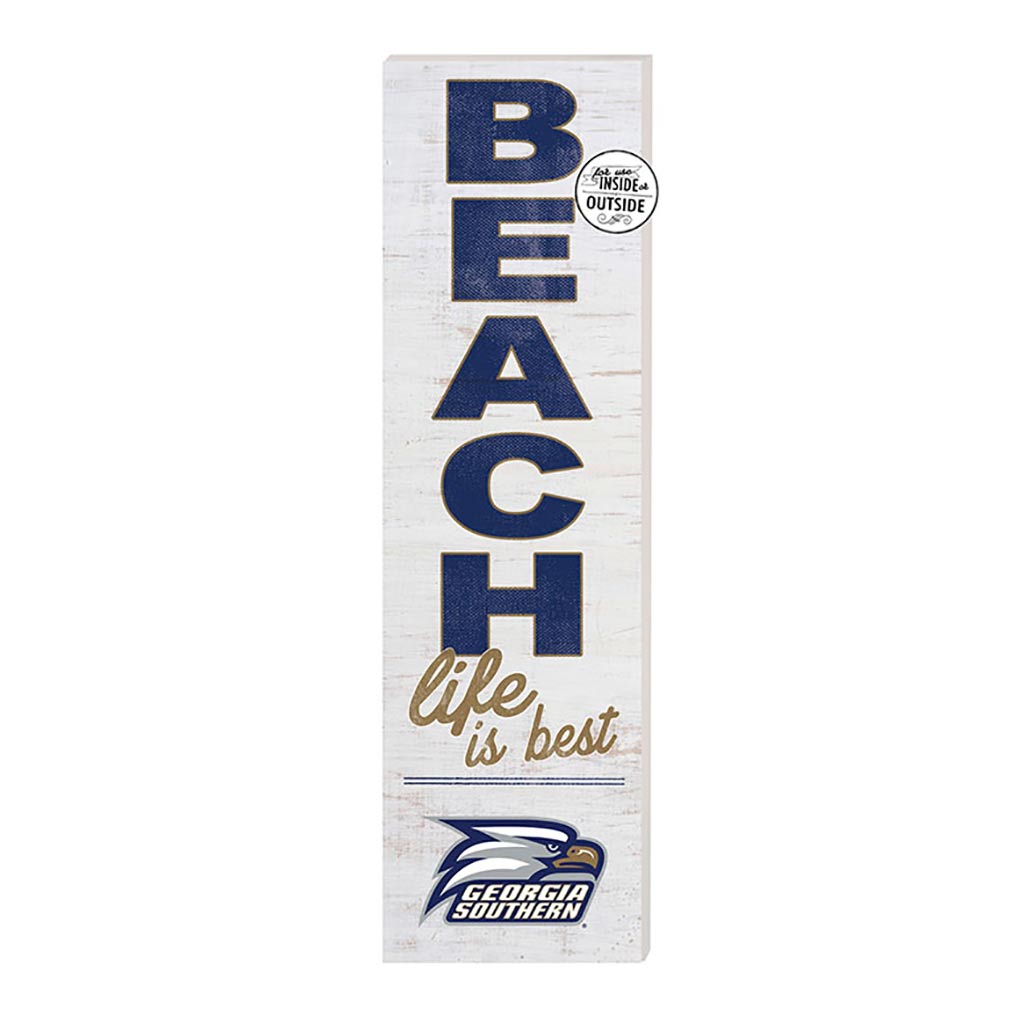 10x35 Indoor Outdoor Sign Beach Life Georgia Southern Eagles